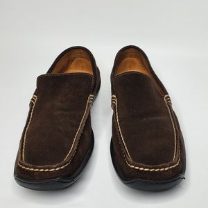 Classic Rust Suede Leather Shoes